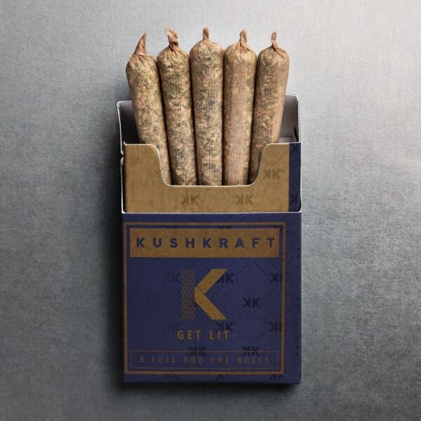 Kush Kraft 5x Pre Rolls – Tom Ford (Indica)
