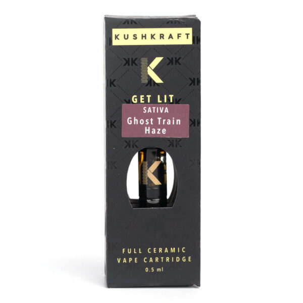 Kush Kraft THC Vape Cartridges – Ghost Train Haze