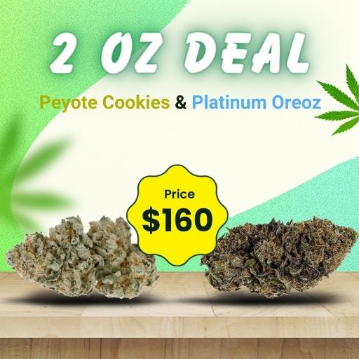 2 Oz Deal Peyote Cookies + Platinum Oreoz