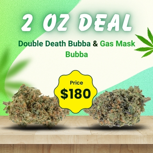 2 Oz Deal Double Death Bubba + Gas Mask Bubba
