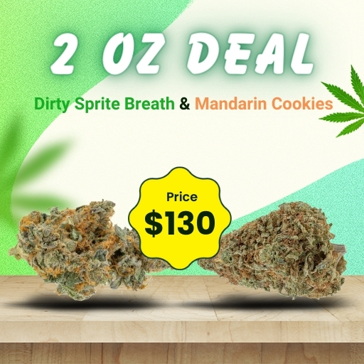 2 Oz Deal Dirty Sprite Breath + Mandarin Cookies