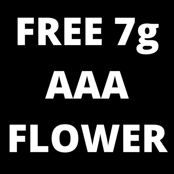 Free 7g AAA Flower